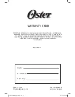 Preview for 15 page of Oster TSSTJC5BBK-049 Instruction Manual