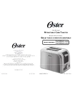 Preview for 1 page of Oster TSSTRTS2S1-033 User Manual