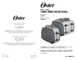 Preview for 1 page of Oster TSSTTR2SRD User Manual