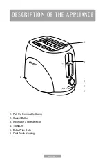 Предварительный просмотр 11 страницы Oster TSSTTR926B Instruction Manual