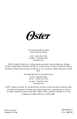 Предварительный просмотр 10 страницы Oster TSSTTRGM4L User Manual