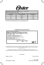 Preview for 16 page of Oster TSSTTRWG4B Instruction Manual