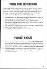 Preview for 5 page of Oster TSSTTV-ELXLDAF3 Instruction Manual