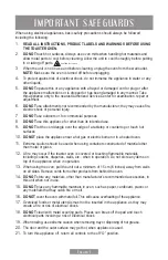 Предварительный просмотр 15 страницы Oster TSSTTV7022R Instruction Manual