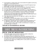 Preview for 13 page of Oster TSSTTV7118 Instruction Manual