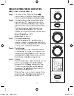 Предварительный просмотр 9 страницы Oster TSSTTVDFL1-049 Instruction Manual