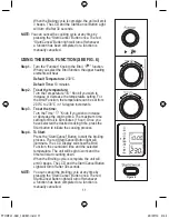 Предварительный просмотр 11 страницы Oster TSSTTVDFL1-049 Instruction Manual