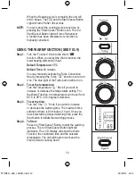 Предварительный просмотр 14 страницы Oster TSSTTVDFL1-049 Instruction Manual