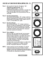 Preview for 33 page of Oster TSSTTVDFL1 Instruction Manual