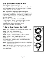 Предварительный просмотр 8 страницы Oster tssttvdfl2 User Manual