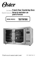 Предварительный просмотр 1 страницы Oster TSSTTVFDDG User Manual