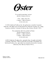 Preview for 15 page of Oster TSSTTVPZDS Manual