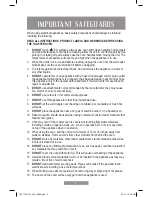 Preview for 2 page of Oster TSSTTVVGS1-049 Instruction Manual