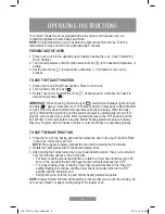 Preview for 6 page of Oster TSSTTVVGS1-049 Instruction Manual