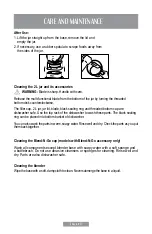 Preview for 18 page of Oster XPERT BLST3A-C2T Instruction Manual