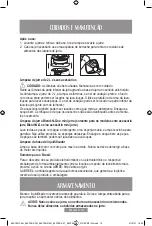 Preview for 33 page of Oster XPERT BLST3B-C2T Instructions Manual