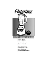 Osterizer 6650 Instruction Manual preview