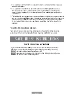 Preview for 3 page of Osterizer BLSTBC4129 Instruction Manual