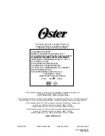 Preview for 46 page of Osterizer BLSTBC4129 Instruction Manual