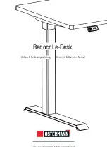 Preview for 8 page of Ostermann REDOCOL e-Desk eco Assembly & Operation Manual