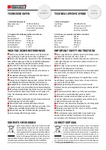 Preview for 2 page of Ostermann REDOCOL e-Desk Pro 90 Assembly & Operation Manual