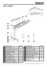 Preview for 3 page of Ostermann REDOCOL e-Desk Pro 90 Assembly & Operation Manual