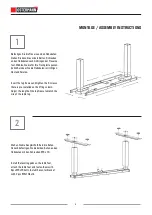 Preview for 4 page of Ostermann REDOCOL e-Desk pro Assembly & Operation Manual