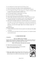 Preview for 16 page of OSTO AST-300H Instruction Manual