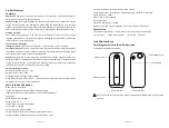 Предварительный просмотр 3 страницы OSTO SYK-608-2 Manual