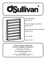 Предварительный просмотр 1 страницы O'Sullivan 409110 Manual