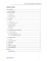 Предварительный просмотр 3 страницы OT Systems ET2111-A-CM Installation And Operation Manual