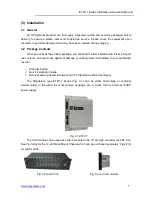 Предварительный просмотр 7 страницы OT Systems ET2111-A-CM Installation And Operation Manual