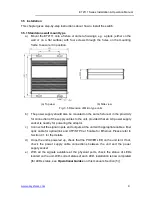 Предварительный просмотр 9 страницы OT Systems ET2111-A-CM Installation And Operation Manual