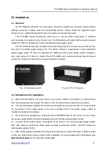 Предварительный просмотр 7 страницы OT Systems FT120DB Series Installation And Operation Manual