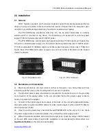 Предварительный просмотр 7 страницы OT Systems FT410DB Series Installation And Operation Manual