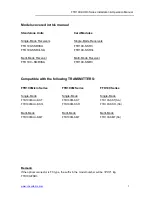 Preview for 2 page of OT Systems FTD100-XXR3 Series Installation And Operation Manual