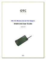 OTC Wireless WiSER2400 User Manual предпросмотр