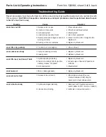 Preview for 6 page of OTC 1503A Parts List And Operating Instructions