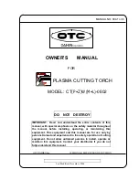 Предварительный просмотр 1 страницы OTC CTPWL-0802 Owner'S Manual