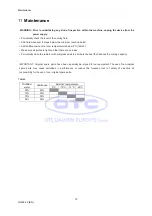 Preview for 13 page of OTC HR 22 User Manual