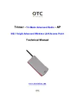 OTC Trimar Technical Manual preview