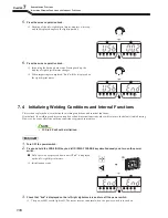 Предварительный просмотр 118 страницы OTC Welbee M350 II Owner'S Manual