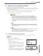 Preview for 69 page of OTC Welbee M350L II Owner'S Manual