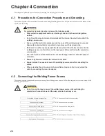 Preview for 30 page of OTC Welbee P400 II Owner'S Manual