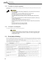 Предварительный просмотр 54 страницы OTC Welbee P400L II Owner'S Manual