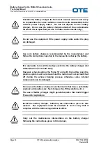 Preview for 28 page of OTE 774-0282/01 Technical Manual