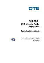 OTE VS 2001 Technical Handbook предпросмотр