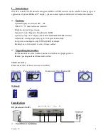 Preview for 2 page of OTEKsys OT15T User Manual & Installation Manual