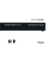 oticon Intiga i Instructions For Use Manual preview