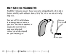 Preview for 26 page of oticon miniBTE Alta Instructions For Use Manual